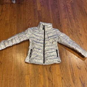 GAP Silver Bomber Jacket